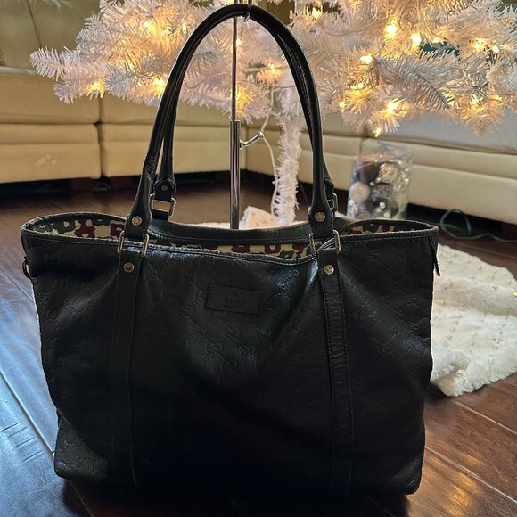 Authentic Gucci Guccissima Large Leather Joy Tote - Picture 3 of 17